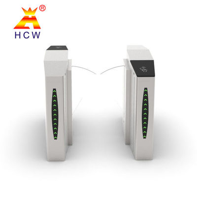 304 Stainless Steel Flap Barrier Turnstile 850mm Channel Width