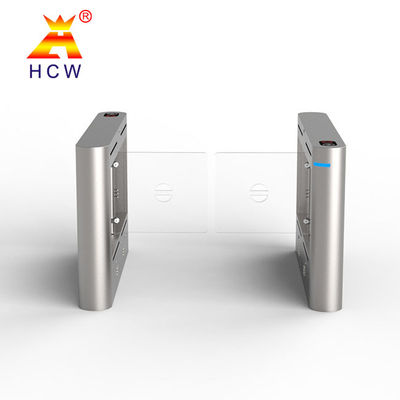 Pedestrian Swing Turnstile Gate 304 Stainless Steel Cabinet With Face Recognition