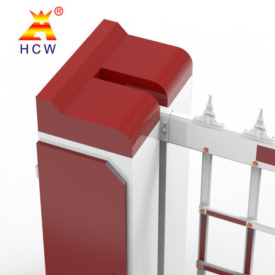 Intelligent Parking Lot Airborne Boom Barrier 160W Brushless DC Motor Fence Type