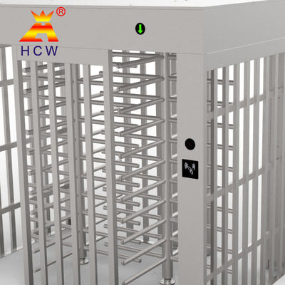 600mm Full Height Turnstile Gate For Construction Site Railway Station Community