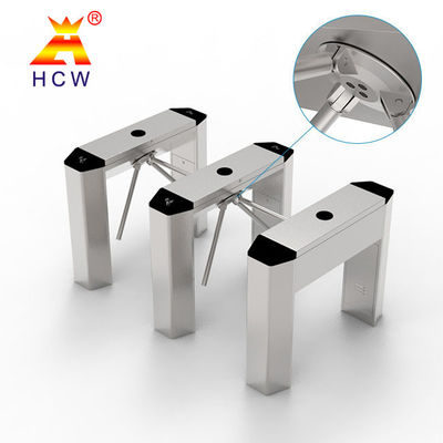 Bridge Type Manual Tripod Turnstile Gate Face Temperature Measurement Recognition