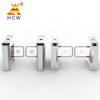 Building Office Building Pedestrian Swing Gate Turnstile Intelligent Anti Collision