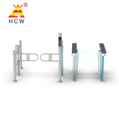 AC220V Swing Barrier Gate Bridge Type Single / Two Way Pedestrian Swing Turnstile Gate