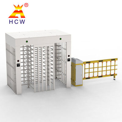 Smart Access Control Full Height Turnstile Stainless Steel For Construction Site