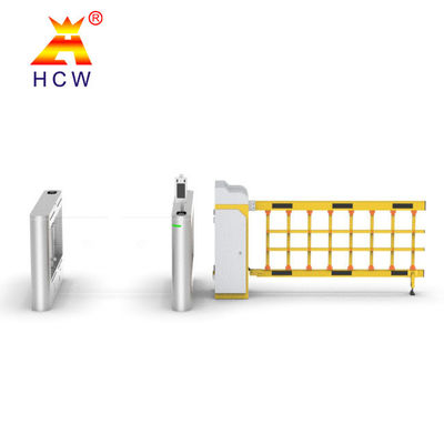 Luxury Small Swing Turnstile Gate RS485 / RS232 communication For Community Scenic Gym
