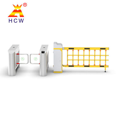 Temperature Measurement Swing Turnstile Gate 600mm With Face Recognition System