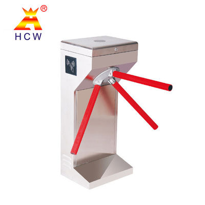 AC220V  One Way Turnstile Semi Automatic Tripod Security Gates 30-35 Persons / Min