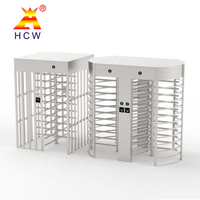Biometrics Recognition RFID Full Height Turnstile Gate Rugged Revolving Tow Door