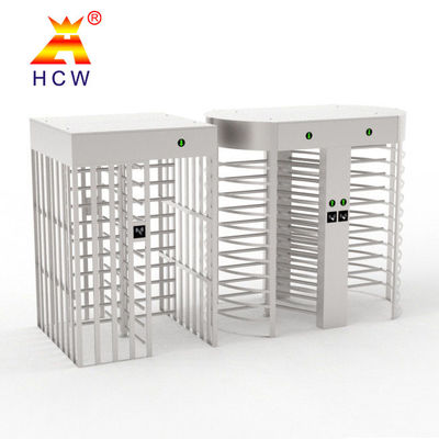 Biometrics Recognition RFID Full Height Turnstile Gate Rugged Revolving Tow Door