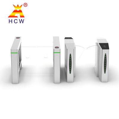 Smart RFID Card Flap Turnstile Gate Pedestrian Access Control For Gym