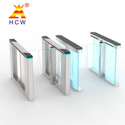 0.5s 0.8s High Speed Flap Barrier Turnstile RFID Access Control Pedestrian Swing Gate
