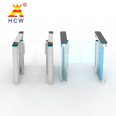 0.5s 0.8s High Speed Flap Barrier Turnstile RFID Access Control Pedestrian Swing Gate