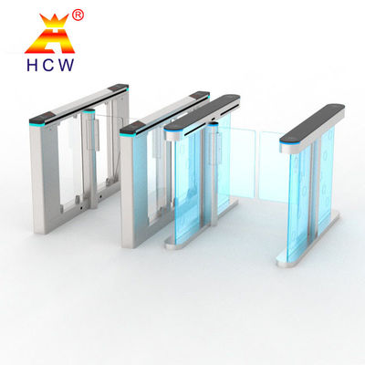 0.5s 0.8s High Speed Flap Barrier Turnstile RFID Access Control Pedestrian Swing Gate