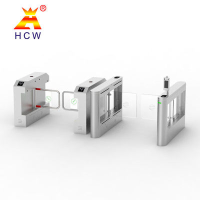 Quick Swing Turnstile Gate Sliding Mechanism Supermarket Entrance Turnstile