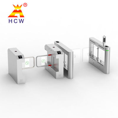 Quick Swing Turnstile Gate Sliding Mechanism Supermarket Entrance Turnstile