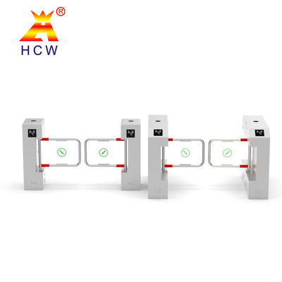Biometric Face Recognition Turnstile Automatic 3s Pedestrian Security Turnstiles