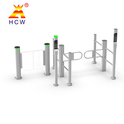 1S Turnstile Swing Gate Supermarket Entrance Turnstile With Face Fingerprint Recognition