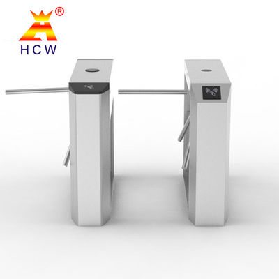 Fingerprint Tripod Turnstile Gate Automatic RS485 Communication Interface