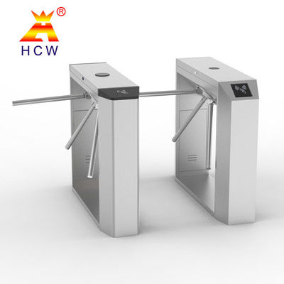 Fingerprint Tripod Turnstile Gate Automatic RS485 Communication Interface