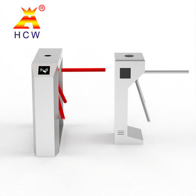 SS 316 304 Waist Height Tripod Turnstile Gate Automatic Security Access Control