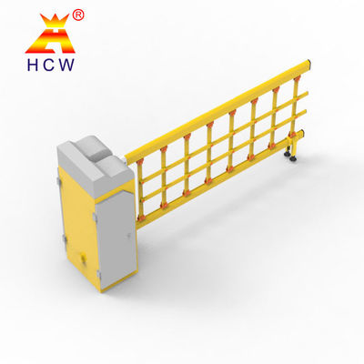 LED Boom Parking Lot Swing Gates Heavy Duty Wireless Remote Control