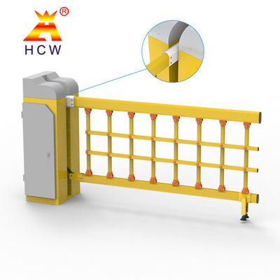 LED Boom Parking Lot Swing Gates Heavy Duty Wireless Remote Control