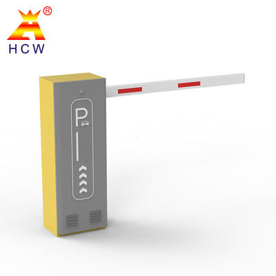 Fast Speed Car Park Barrier Gate IP55 LED Automatic Boom Barrier With RFID