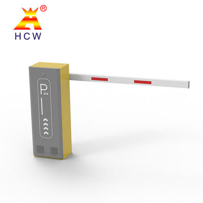 Fast Speed Car Park Barrier Gate IP55 LED Automatic Boom Barrier With RFID