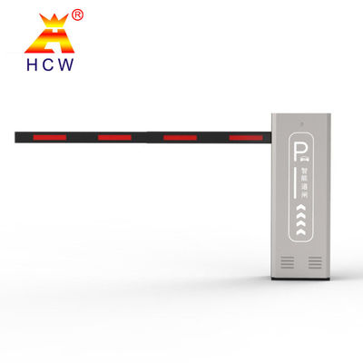 UHF Reader Parking Boom Barrier Automatic Rising Arm Barrier Gate Multi Speed