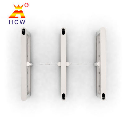 500-600mm Channel Width QR Code Face Recognition Turnstile 30W Swing Barriers
