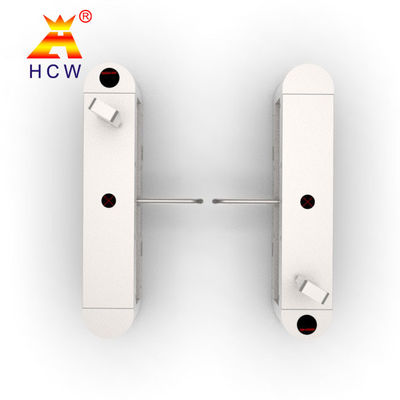5000 Fingerprint Capacity Swing Barrier Turnstile Gates Plexiglass Door Wing
