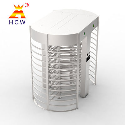 Automatic Systems SS316 Full Body Turnstile Single Access 600mm Fence Length