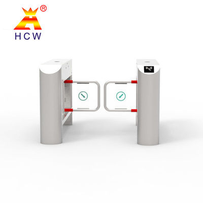 Brushless Motor Automatic Swing Barrier Turnstile 40W For Pedestrian Management