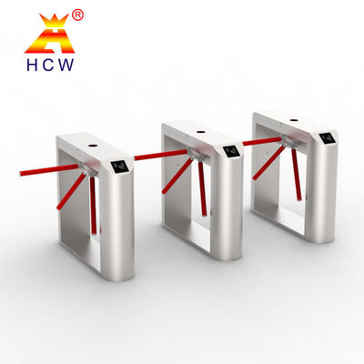 Automatic Access Tripod Turnstile Gate RS485 For Ticket Checking