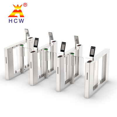 Access Control Speed gate Face Recognition Turnstile Swing Barrier IP55 50/60Hz