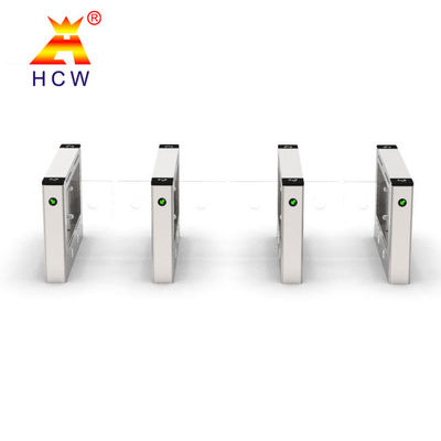 IP44 Face Recognition Turnstile Swing Barrier Gate 300-500mm Arm length