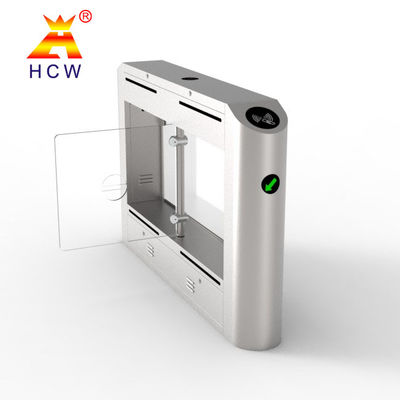 35-40 Persons/Min Swing Gate Face Recognition Turnstile 100-240V With Card Reader