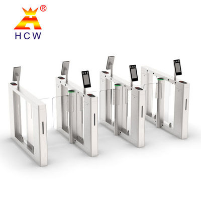 Face Recognition Barrier Turnstile Gate IP55 With LED Indicators