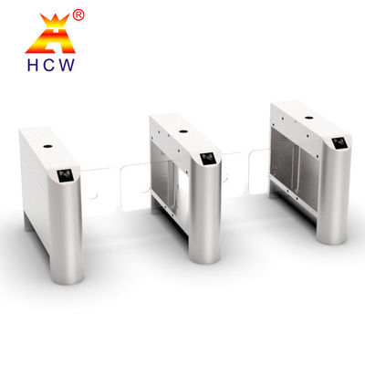 Outdoor Pedestrian Gate Access Control SS304 Fast Channel Turnstile Barrier Gate 50HZ