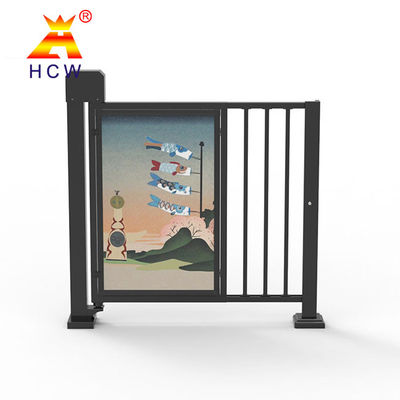 Advertising Fencing Barrier Gate Automatic Anti Crash Residential Access Control
