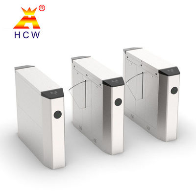 Flap Turnstile Pedestrian RFID Face Recognition Fingerprint Access Control for Office Hotel