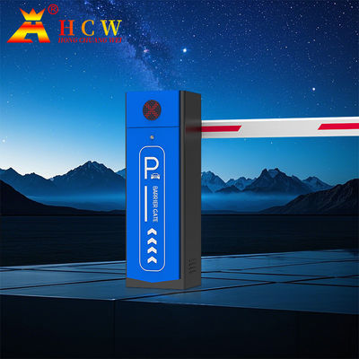 Hotel Parking Barrier Gate IP54 Opening Closing Time 1.5~6s Adjustable Boom Gate System