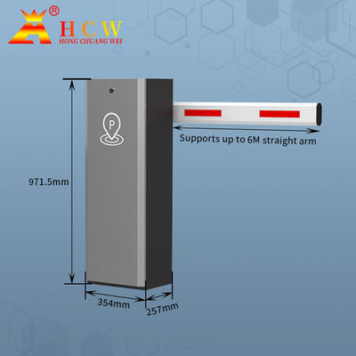 HCW Parking Barrier Gate RFID Automatic Boom Wireless Remote Control Customizable