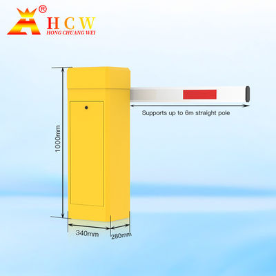 HCW Boom Barrier Gate Waterproof and Rustproof 1-6S Adjustable DC Brushless Motor Barriers Parking