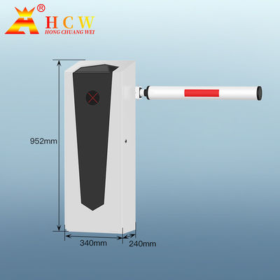 HCW Barrier Gate Remote Control Parking Barrier System OEM Custom Electric Servo Motor