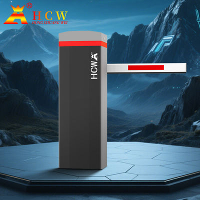 HCW Brushless Motor Car Parking Access Control Water Gate Telescopic Boom Barrier Gate