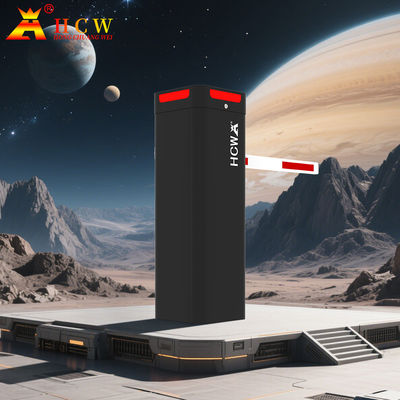 HCW Barrier Gate Vehicle Gate Automatic Car Parking Garage Servo Motor With Fast Speed 1-6m Boom