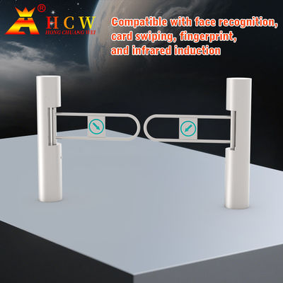 Access Control Swing Barrier Turnstile RS232 Communication Port