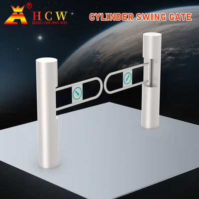 Access Control Swing Barrier Turnstile RS232 Communication Port