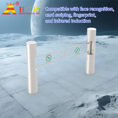 Entrance / Exit Swing Turnstile Gate Fully Automatic Bridge Type Two Way